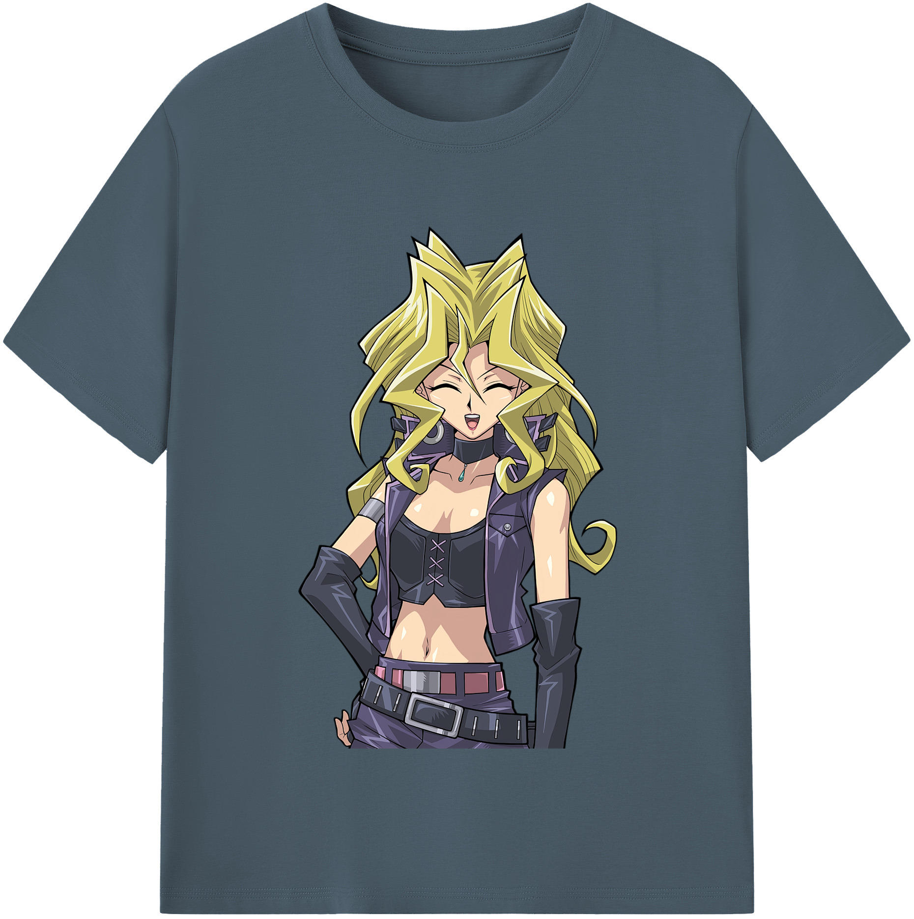 （画像用） 遊☆戯☆王 Yu-Gi-Oh! 綿100％半袖Tシャツ（フロントプリント）